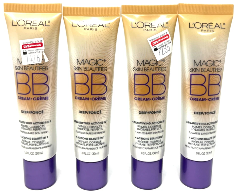 K1046100 L Oreal Paris Loreal Magic Skin Beautifier BB Cream Deep 1.0 Ounces 071249211489