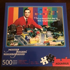 Jigsaw Puzzle Mr. Rogers Neighborhood 500 Piece 14" x 19" - NEW in Box