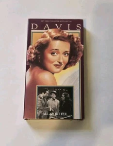 All About Eve Bette Davis Marilyn Monroe 1987 VHS Tape - Imagen 1 de 5