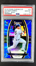 2018 Panini Chronicles Select Blue #20 Gleyber Torres Rookie /149 PSA 10 POP 10