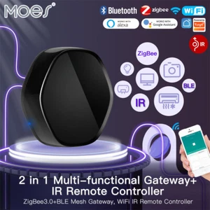MOES WiFi 2in1 Wireless Multi-function Gateway Hub + 38KHz IR Remote Controller - Picture 1 of 22