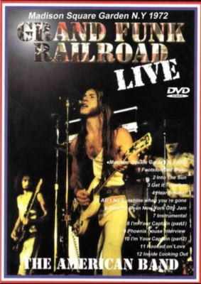 Grand Funk Railroad / Live 1972 y 1974.  1xDVD Foto 1 de 2