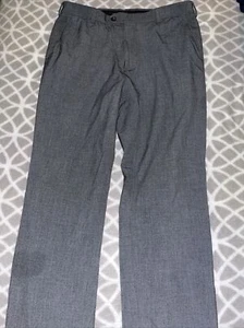George Mens Dress Pants 32 X 30 Gray - Picture 1 of 1