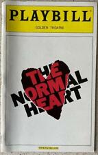 Playbill The Normal Heart Ellen Barkin Jim Parsons Luke MacFarlane Joe Mantello