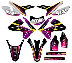 2012-2020 CRF 250 L SURGE Purple Senge Graphics Kit Compatible with Honda - Picture 1 of 10