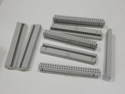 CABEZAL HEMBRA VERTICAL RECTO DUPONT 50 POSICIONES 25X2 - LOTE DE 8 CONECTORES Foto 1 de 2