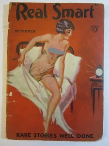 Real Smart v. 2 #3, Dez. 1930 GD Crown Publishing) seltenes Zellstoffmagazin! - Bild 1 von 4