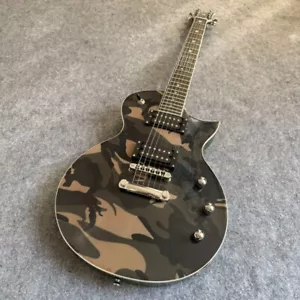 Guitarra eléctrica camuflaje de moda, colores frescos, entrega rápida - Imagen 1 de 7