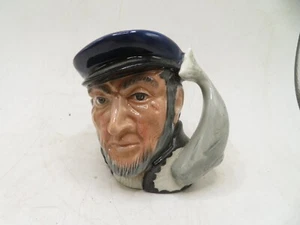 Royal Doulton Captain Ahab D6506 Eric Griffiths Design Vintage 4" Toby Mug 1958 - Picture 1 of 4