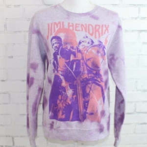 Sudadera Pullover Jimi Hendrix Púrpura Tie Dye Para Hombre Talla Mediana - Imagen 1 de 1