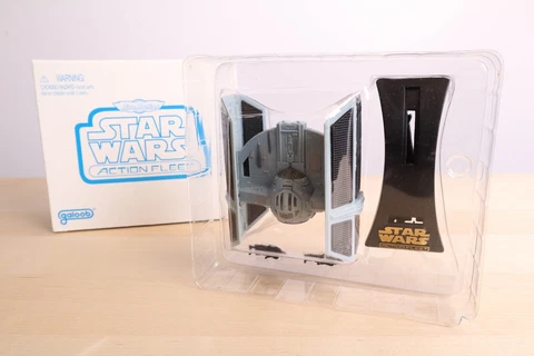 Star Wars Action Fleet Darth Vader's Tie Fighter W/Lord Vader & Imperial Pilot Cover