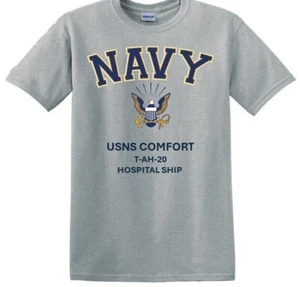 USNS COMFORT  T-AH-20  * HOSPITAL *EAGLE*SHIRT. OFFICIALLY LICENSED - Picture 1 of 11