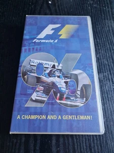F1 Formula 1 FIA 96 Season Review - A Champion And A Gentleman! – VHS - 1996 - Picture 1 of 2