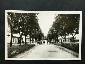 Carte Postale Ancienne Animée de 1938 CAMP D'OBERHOFFEN - L'Allée Principale - Picture 1 of 2