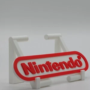 Insegna tributo Nintendo stampato in 3D: arredamento classico sala giochi - Foto 1 di 12