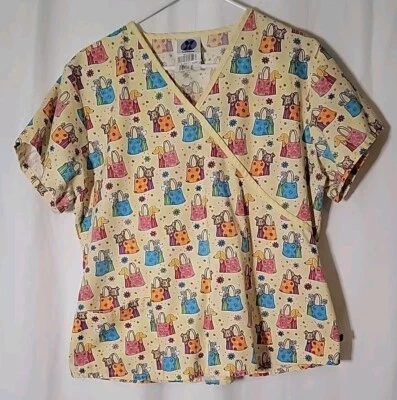 Scrub Top Womens Size Medium - Image 1 of 4