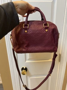 Louis Vuitton Aurore Monogram Empreinte Bandouliere Speedy 25 Original! - Bild 1 von 3