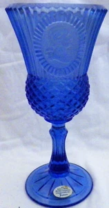 Avon Fostoria Blue The Washington Kelch Kerzenhalter - Bild 1 von 2