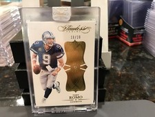 Panini Flawless Diamond Encased Base Card Cowboys Tony Romo  18/20  2016