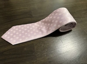 Brioni Purple & White 100% Silk Tie - Picture 1 of 11