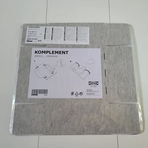 Nuevo IKEA KOMPLEMENT Caja Gris 25X27X12 Cm (9 3/4X10 1/2X4 3/4") 404.057.77 - Imagen 1 de 3