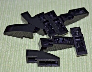 (8) 1x3 Black Rounded Top Bow Bricks ~ New Lego Parts ~ - Picture 1 of 1