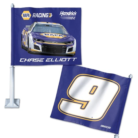 Chase Elliott 2023 Wincraft #9 NAPA 11.75x14 Car Flag Cover