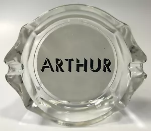 Arthur NYC Iconic Manhatten Nightclub 1960's VTG Glass Ashtray East 54th Street - Picture 1 of 11