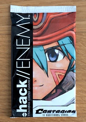 Contagion ~ Dot Hack Enemy ~ TCG ~ Sealed 11 Card Booster Pack!! - Image 1 of 2