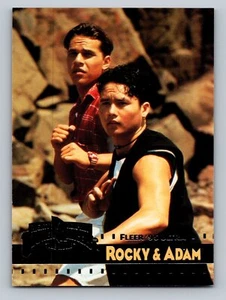 Rocky & Adam 1995 Ultra Mighty Morphin Power Rangers: The Movie #63 Card - Picture 1 of 2