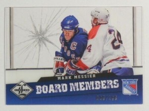 12-13 Panini Limited Board Members Mark Messier #D88/199 #BM-39