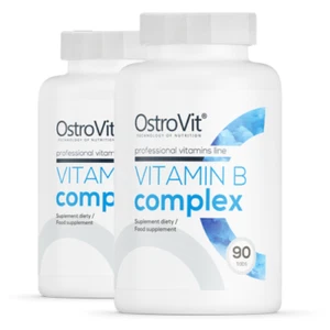 OstroVit Vitamin B COMPLEX 2 x 90 tablets - Picture 1 of 2