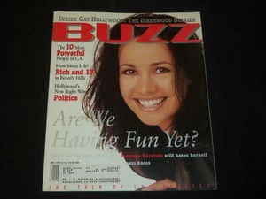 1996 NOVEMBER BUZZ MAGAZINE - JANEANE GAROFALO COVER - L 1398 - Picture 1 of 2