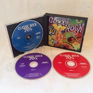 Classic Rock 3 CD Set 36 Songs The Cars Frampton Kansas Boston Blondie Elton - Picture 1 of 5