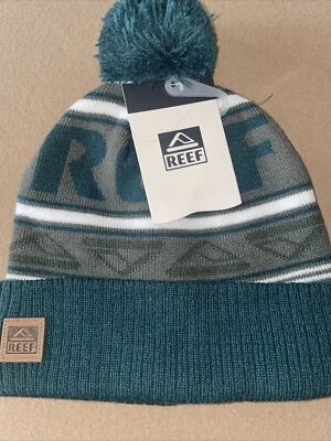 Gorro Leto Marca Reef - Talla Única - Verde Tomillo Nuevo Con Etiquetas Foto 1 de 4