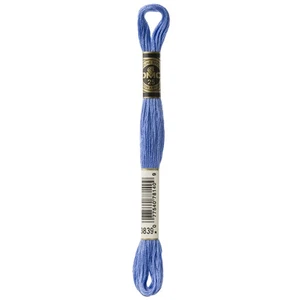 DMC 6-Strand Embroidery Cotton 8.7yd-Medium Lavender Blue - 12 Pack - Picture 1 of 1