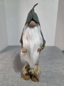 Handgefertigte Waldwichtel Vicking mit Bart, Filzhut, Fellbesatz Stiefel Gürtelschnalle - Bild 1 von 8