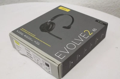 Jabra Evolve2 65 kabelloser Mono Kopfhörer Schwarz Gebraucht Rechnung MwSt  - Bild 1 von 3