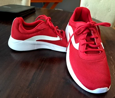 Zapatos Atléticos ATHLETIC WORKS Rojo Blanco Borde NUEVOS 9M Foto 1 de 4