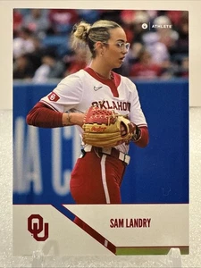 2025 ONIT Oklahoma Sooners Softball - Color Parallel #P-5 Sam Landry - Picture 1 of 2