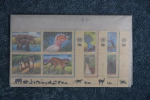 1997 Endangered Species Inscription Block Set - N703a, G301a, A217a - MNH - Picture 1 of 1