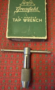 Greenfield GTD Large Tap Wrench T Handle USA 🇺🇸 7/32”-1/2 - Picture 1 of 8
