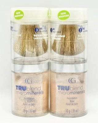 Covergirl Trublend Microminerals Foundation #440 Natural Beige .35 oz. (2 Pack) - Image 1 of 2