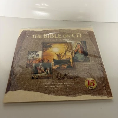 The Bible on CD The New Testament 15 CDs Dramatic Multi-Voice Recording NLT - Image 1 of 4