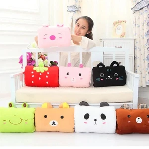 Cuscino scaldamani creativo cuscino peluche viaggio pisolino giocattolo cuscino per dormire regalo - Foto 1 di 16