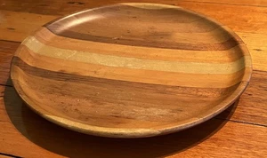Tasmania mixed wood Plate - Picture 1 of 5