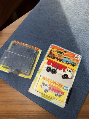 RARE Vintage Matchbox Lesney #58 DAF Girder Truck Blister Pack MINT w/ BOX - Image 1 of 4