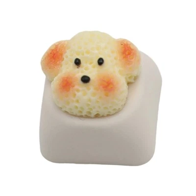 Themed Resin Keycaps With Puppy Designs For Personalizing Mechanical Keyboards - Image 1 of 4