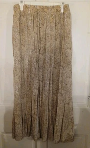 Falda larga fluida floral First Love By Lovelyn con abertura talla 3X - Imagen 1 de 5