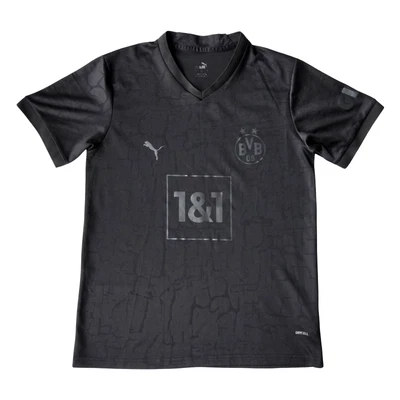 Borussia Dortmund Shirt Mens Large Blackout 2022 Bundesliga Soccer Football Puma - Image 1 of 4